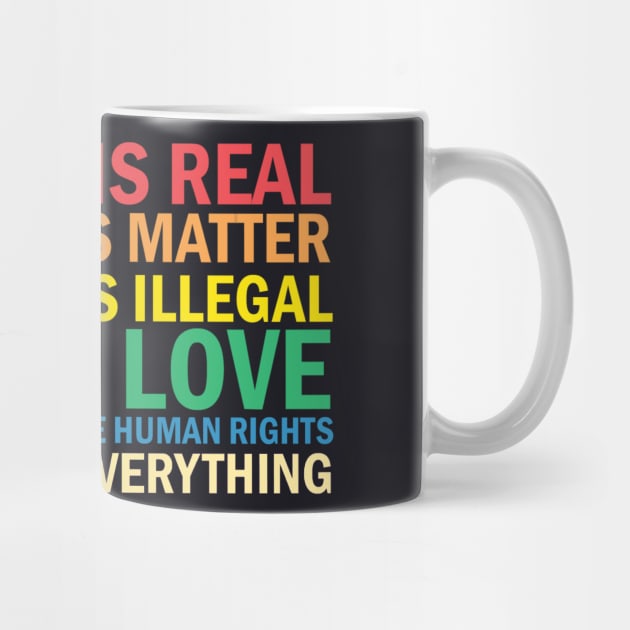 Science Is Real and Love Is Love by Charles's Store 8